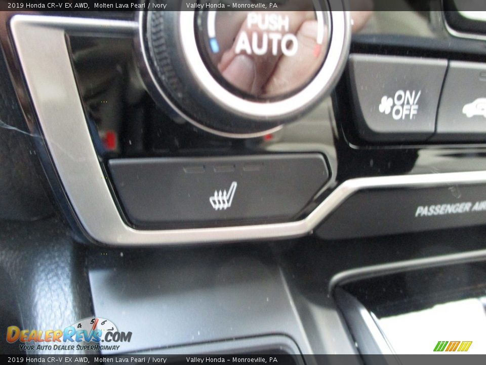 2019 Honda CR-V EX AWD Molten Lava Pearl / Ivory Photo #18