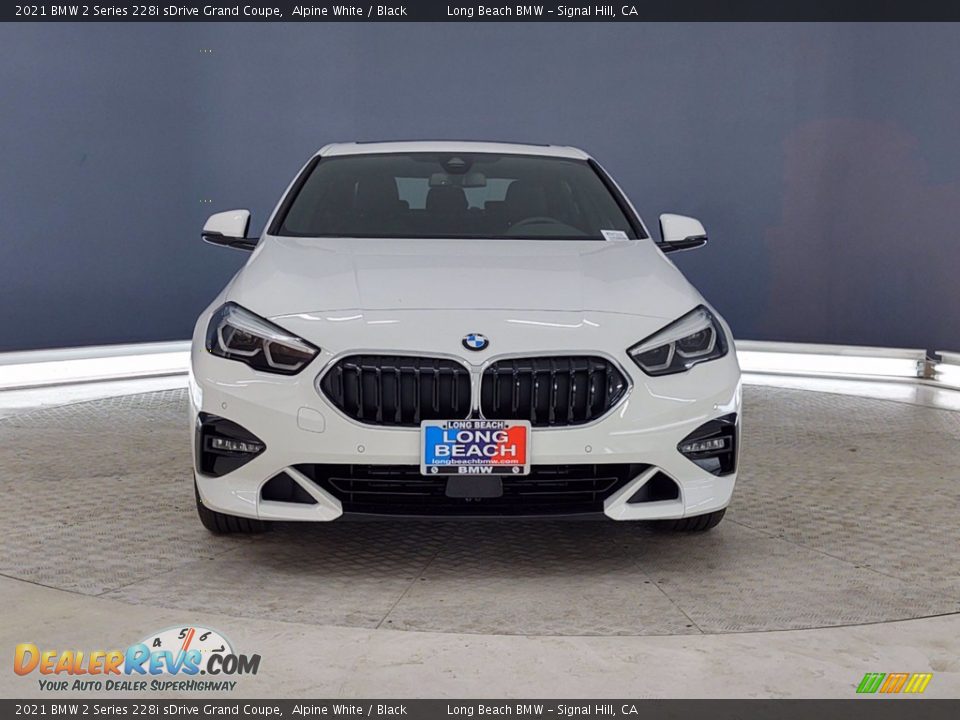 2021 BMW 2 Series 228i sDrive Grand Coupe Alpine White / Black Photo #2