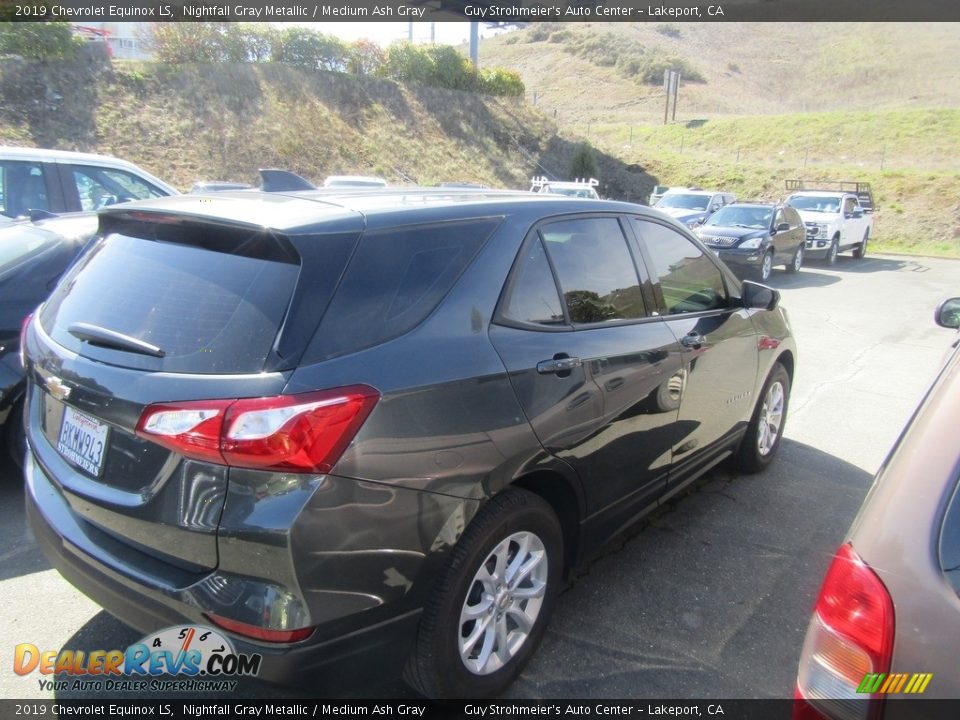 2019 Chevrolet Equinox LS Nightfall Gray Metallic / Medium Ash Gray Photo #15