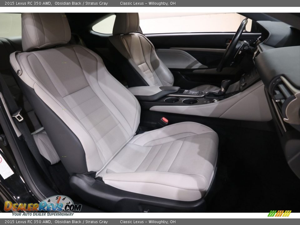 Front Seat of 2015 Lexus RC 350 AWD Photo #17
