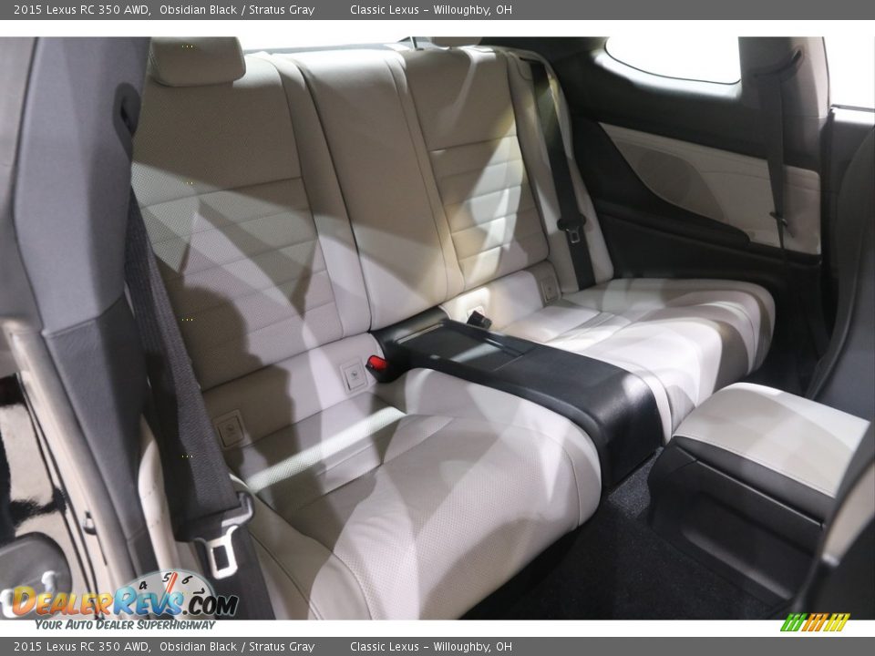 Rear Seat of 2015 Lexus RC 350 AWD Photo #18