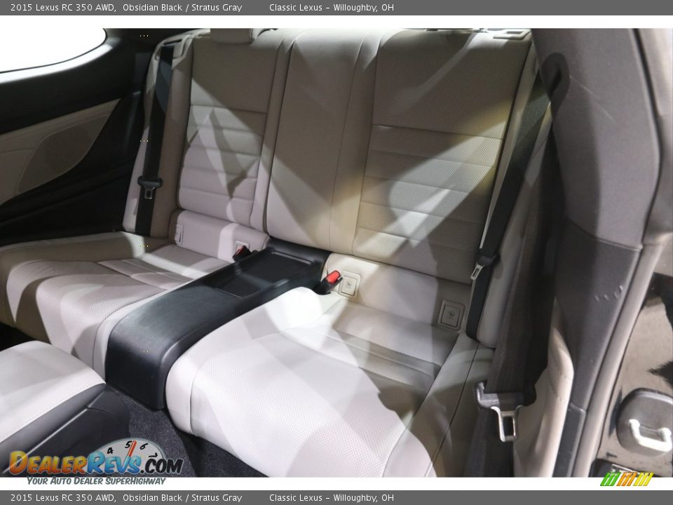 Rear Seat of 2015 Lexus RC 350 AWD Photo #19