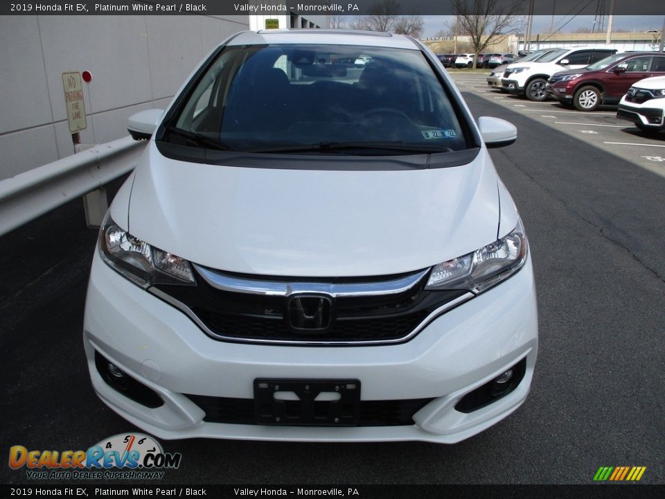 2019 Honda Fit EX Platinum White Pearl / Black Photo #8