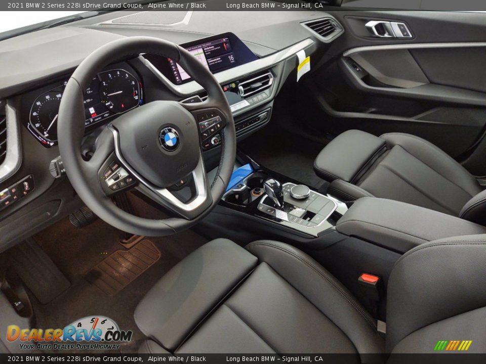 2021 BMW 2 Series 228i sDrive Grand Coupe Alpine White / Black Photo #12