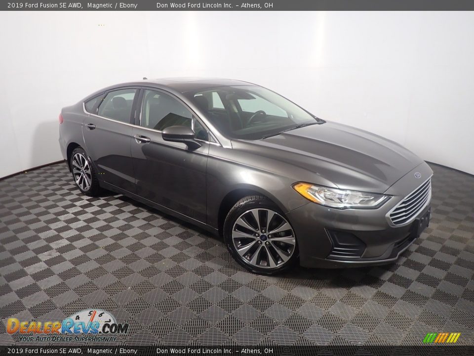 2019 Ford Fusion SE AWD Magnetic / Ebony Photo #4