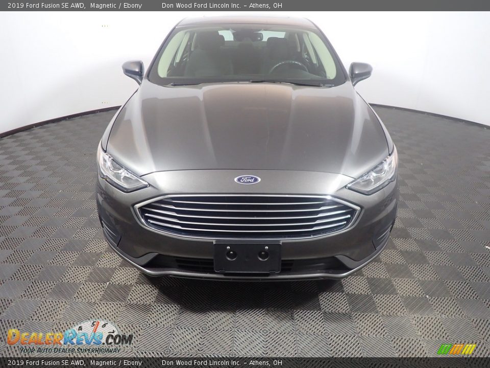2019 Ford Fusion SE AWD Magnetic / Ebony Photo #6