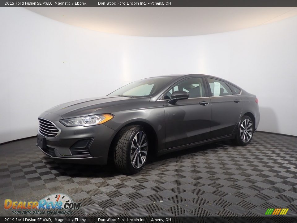 2019 Ford Fusion SE AWD Magnetic / Ebony Photo #9