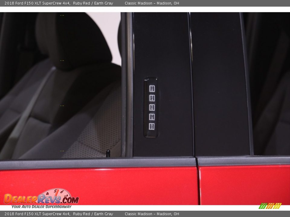 2018 Ford F150 XLT SuperCrew 4x4 Ruby Red / Earth Gray Photo #4