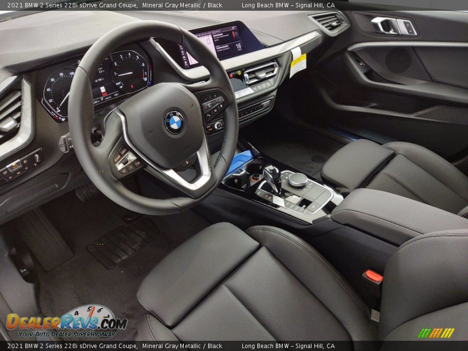 2021 BMW 2 Series 228i sDrive Grand Coupe Mineral Gray Metallic / Black Photo #12