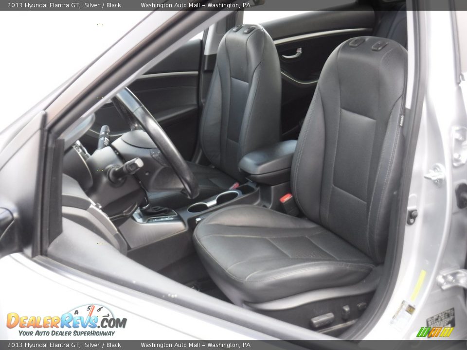 2013 Hyundai Elantra GT Silver / Black Photo #15