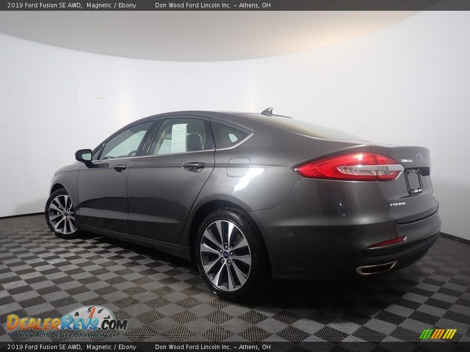 2019 Ford Fusion SE AWD Magnetic / Ebony Photo #12