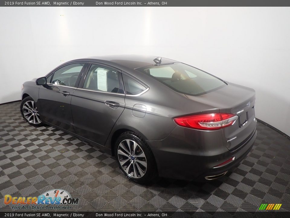 2019 Ford Fusion SE AWD Magnetic / Ebony Photo #13