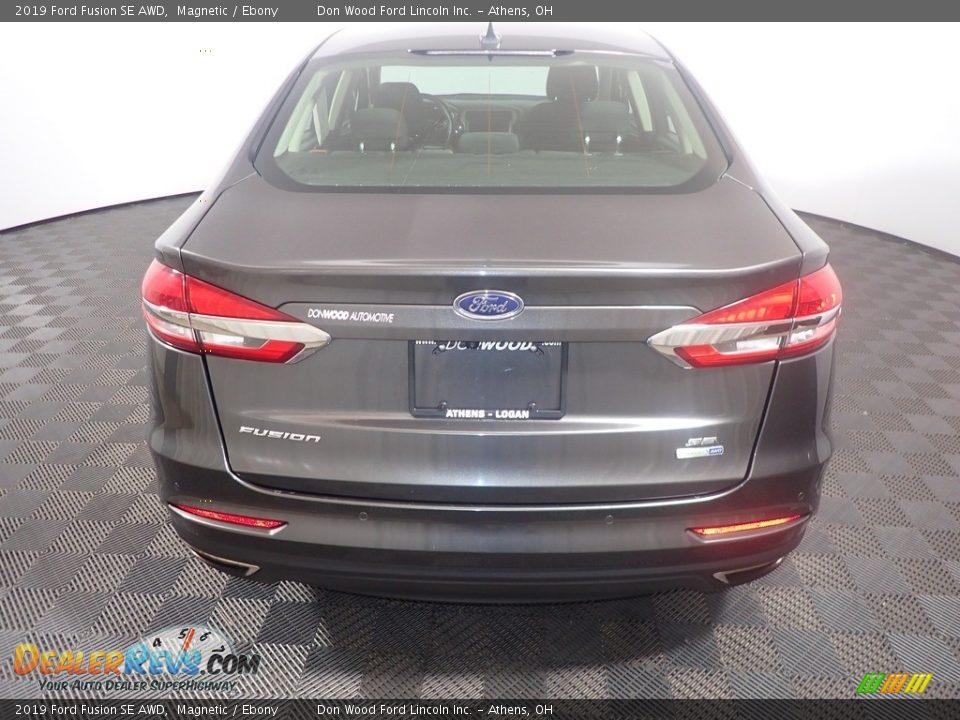 2019 Ford Fusion SE AWD Magnetic / Ebony Photo #14