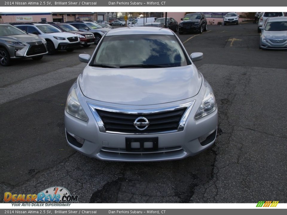 2014 Nissan Altima 2.5 SV Brilliant Silver / Charcoal Photo #2