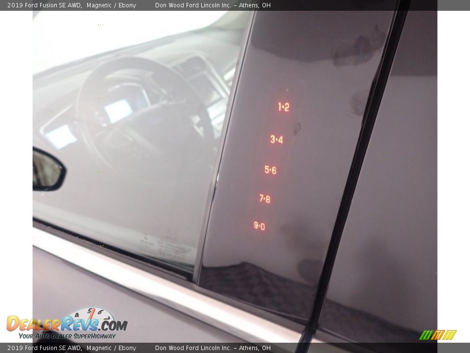 2019 Ford Fusion SE AWD Magnetic / Ebony Photo #21