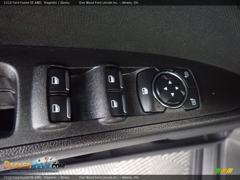 2019 Ford Fusion SE AWD Magnetic / Ebony Photo #23