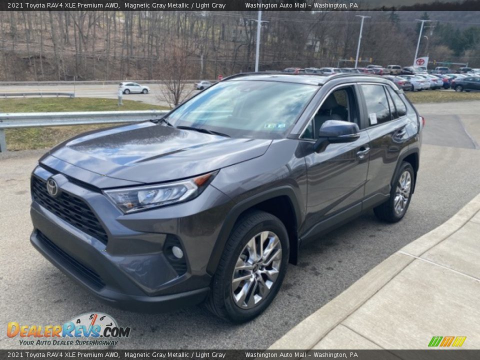 2021 Toyota RAV4 XLE Premium AWD Magnetic Gray Metallic / Light Gray Photo #13