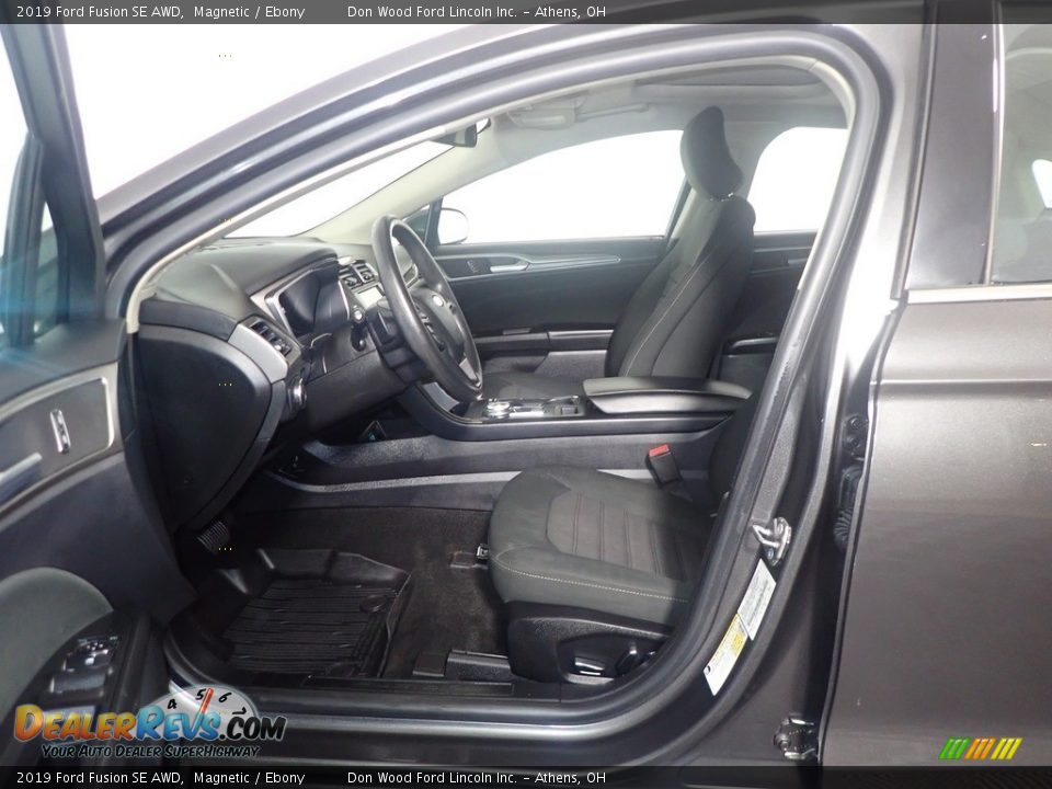2019 Ford Fusion SE AWD Magnetic / Ebony Photo #24