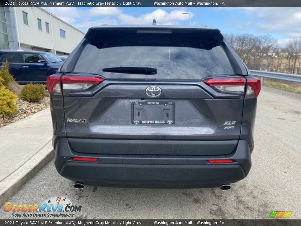 2021 Toyota RAV4 XLE Premium AWD Magnetic Gray Metallic / Light Gray Photo #15