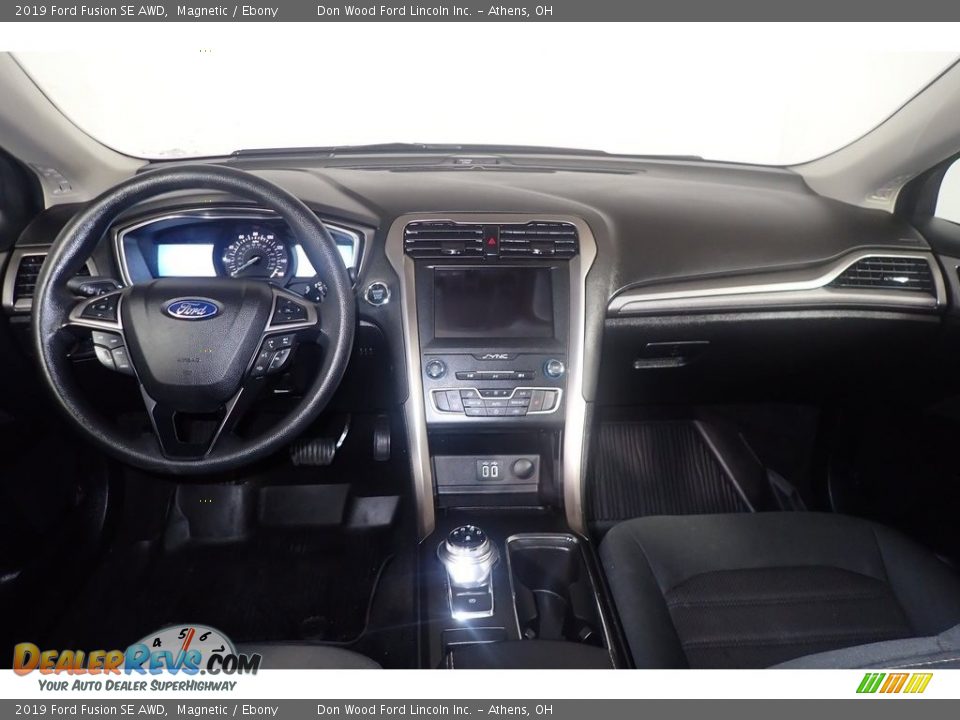 2019 Ford Fusion SE AWD Magnetic / Ebony Photo #26