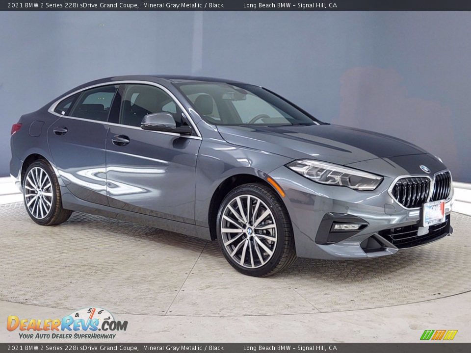 2021 BMW 2 Series 228i sDrive Grand Coupe Mineral Gray Metallic / Black Photo #27