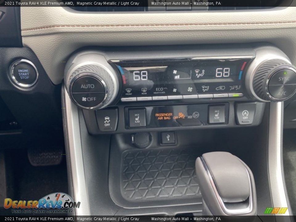2021 Toyota RAV4 XLE Premium AWD Magnetic Gray Metallic / Light Gray Photo #17