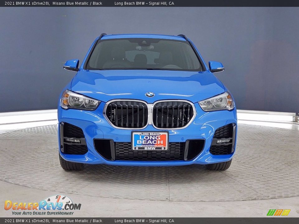 2021 BMW X1 sDrive28i Misano Blue Metallic / Black Photo #2