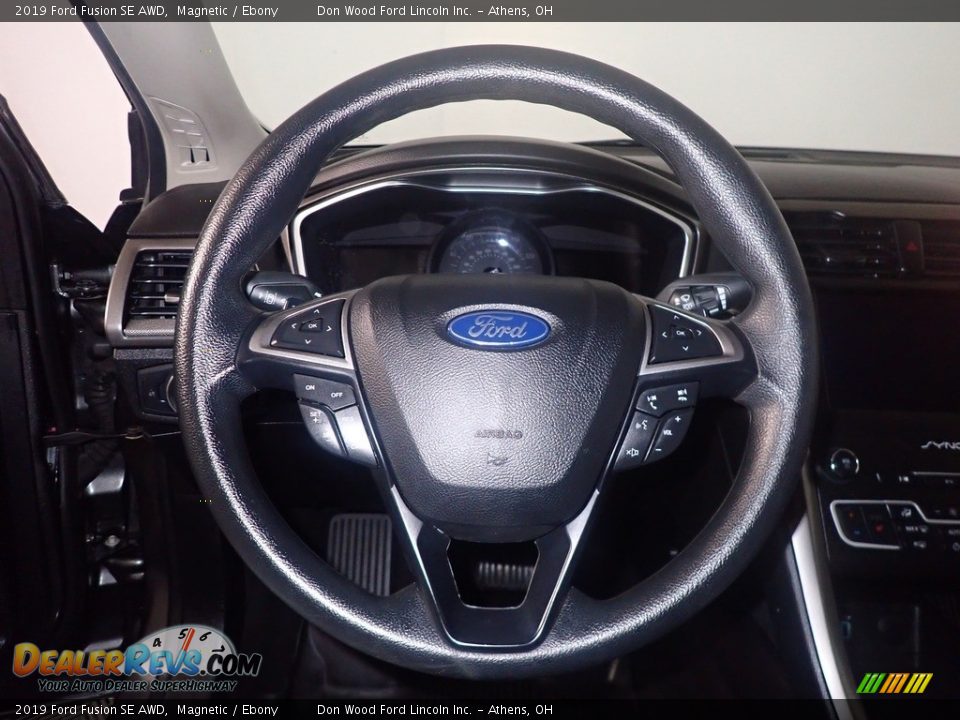2019 Ford Fusion SE AWD Magnetic / Ebony Photo #29