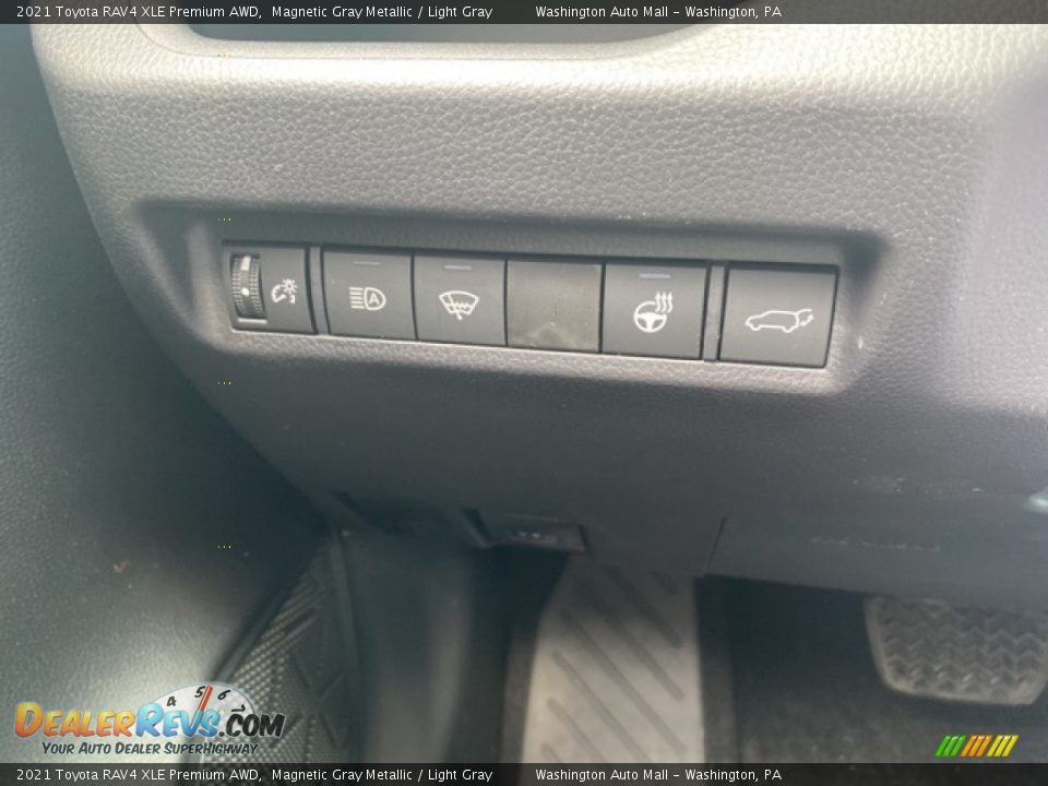 2021 Toyota RAV4 XLE Premium AWD Magnetic Gray Metallic / Light Gray Photo #19