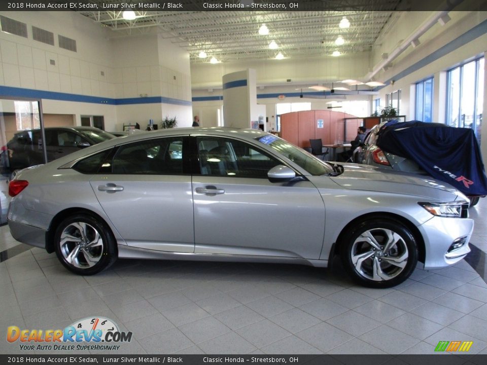 2018 Honda Accord EX Sedan Lunar Silver Metallic / Black Photo #4