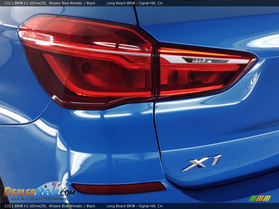 2021 BMW X1 sDrive28i Misano Blue Metallic / Black Photo #6