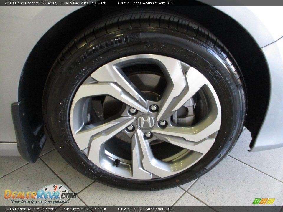 2018 Honda Accord EX Sedan Lunar Silver Metallic / Black Photo #5