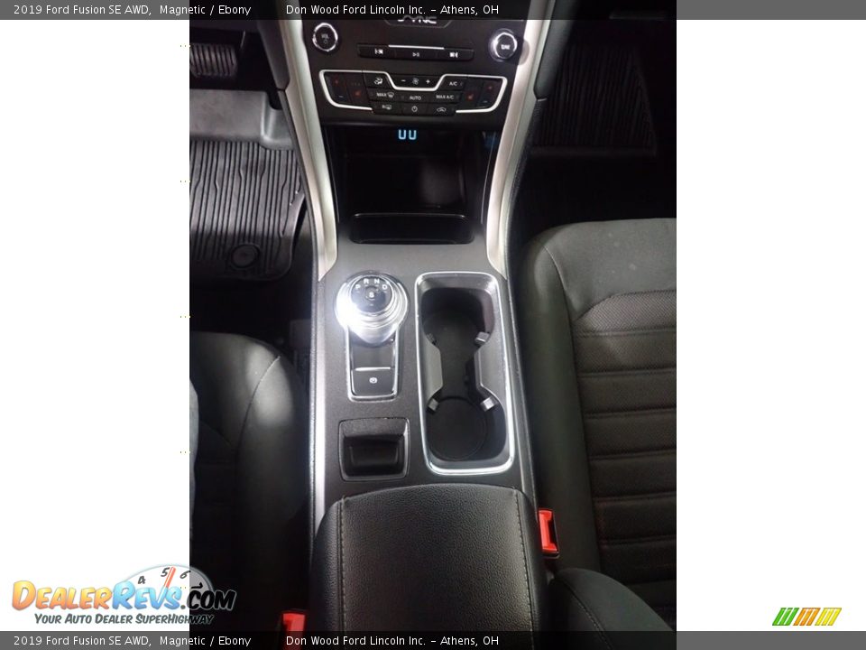 2019 Ford Fusion SE AWD Magnetic / Ebony Photo #34