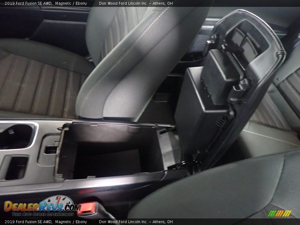 2019 Ford Fusion SE AWD Magnetic / Ebony Photo #35