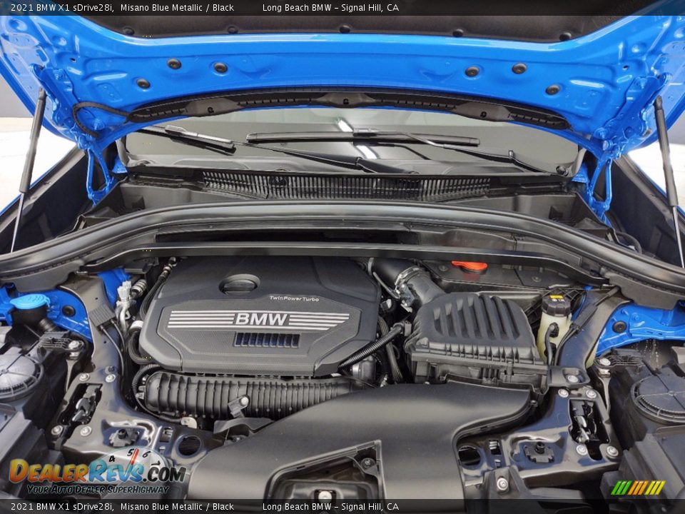 2021 BMW X1 sDrive28i 2.0 Liter TwinPower Turbocharged DOHC 16-Valve Inline 4 Cylinder Engine Photo #9