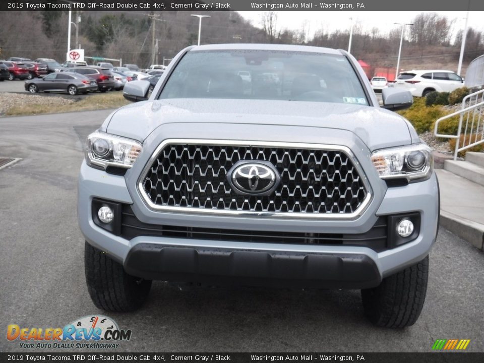 2019 Toyota Tacoma TRD Off-Road Double Cab 4x4 Cement Gray / Black Photo #12