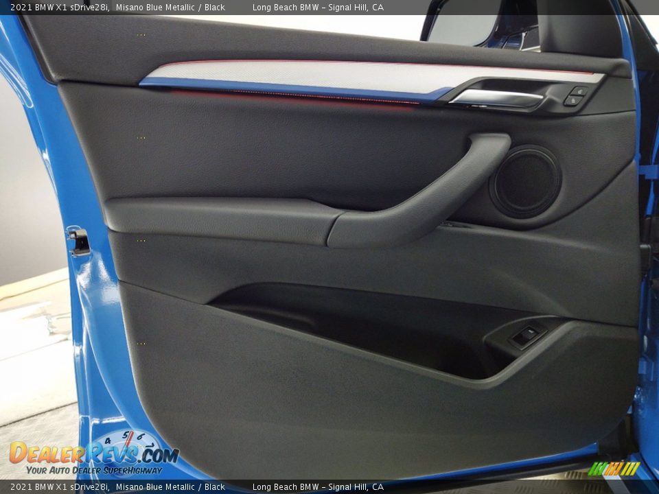 2021 BMW X1 sDrive28i Misano Blue Metallic / Black Photo #10