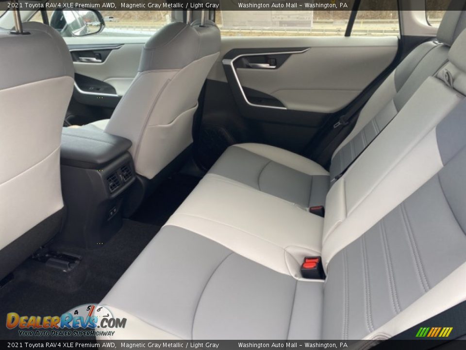 2021 Toyota RAV4 XLE Premium AWD Magnetic Gray Metallic / Light Gray Photo #27