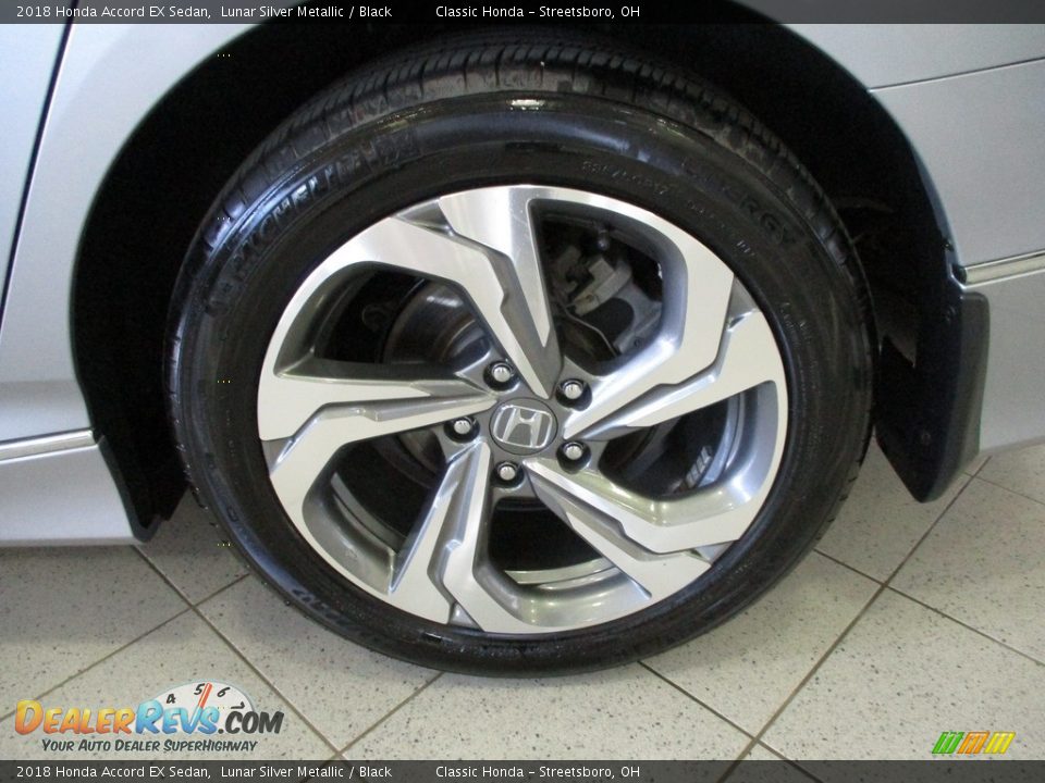 2018 Honda Accord EX Sedan Lunar Silver Metallic / Black Photo #11