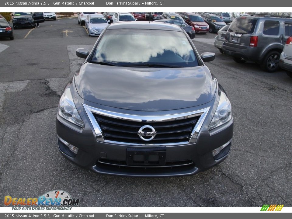 2015 Nissan Altima 2.5 S Gun Metallic / Charcoal Photo #2