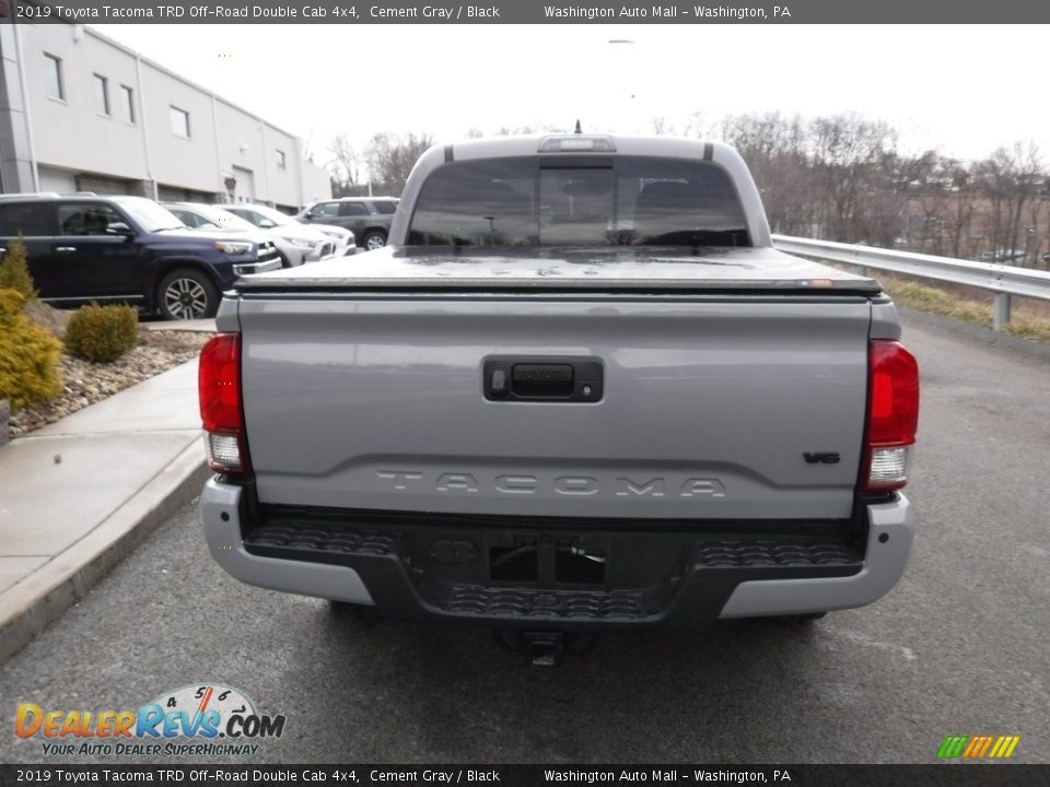 2019 Toyota Tacoma TRD Off-Road Double Cab 4x4 Cement Gray / Black Photo #16