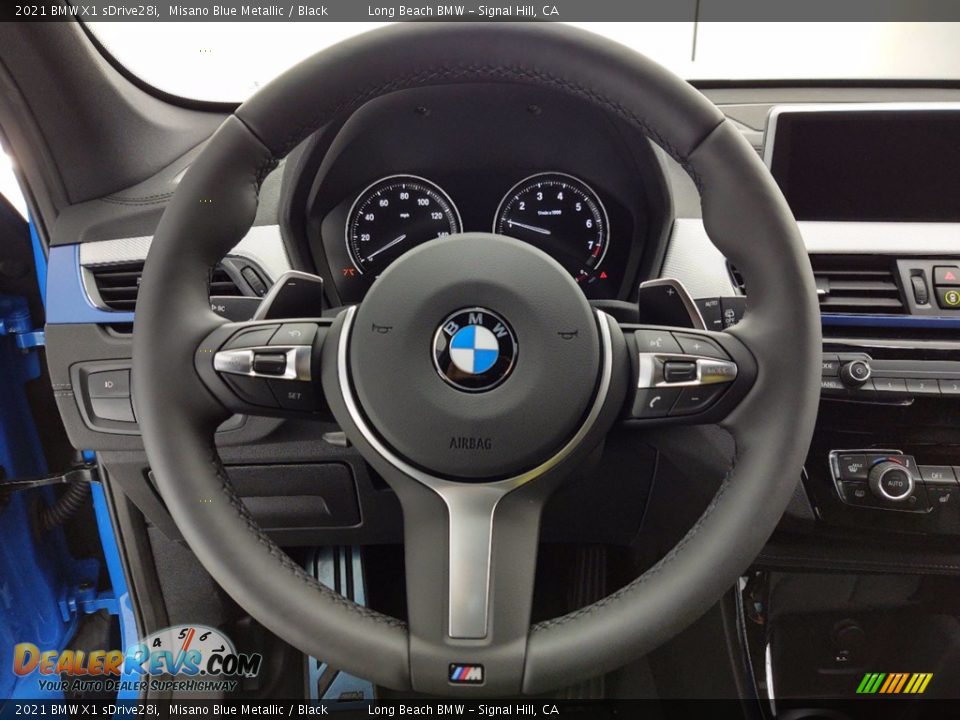 2021 BMW X1 sDrive28i Steering Wheel Photo #14