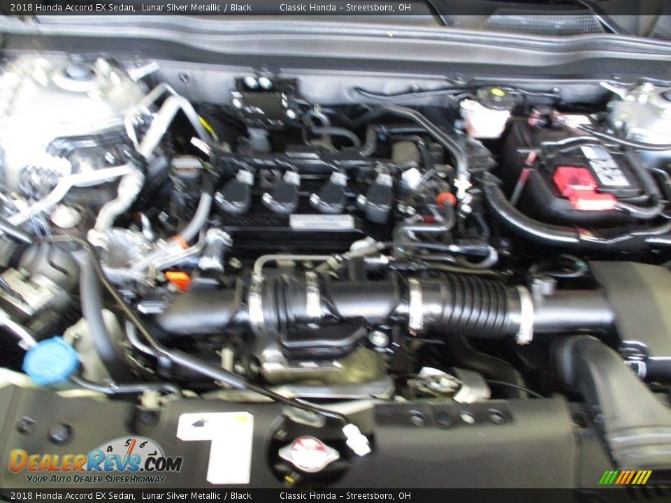 2018 Honda Accord EX Sedan Lunar Silver Metallic / Black Photo #13