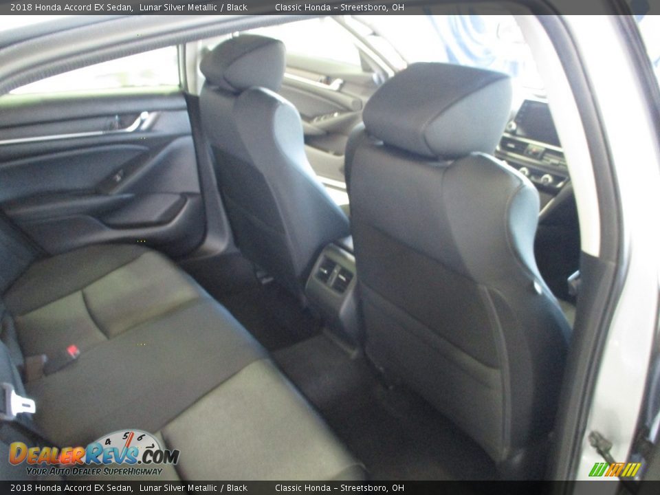 2018 Honda Accord EX Sedan Lunar Silver Metallic / Black Photo #19