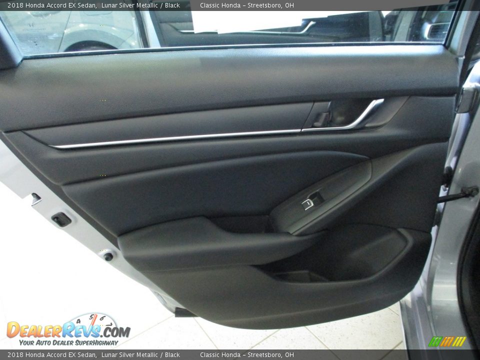 2018 Honda Accord EX Sedan Lunar Silver Metallic / Black Photo #23