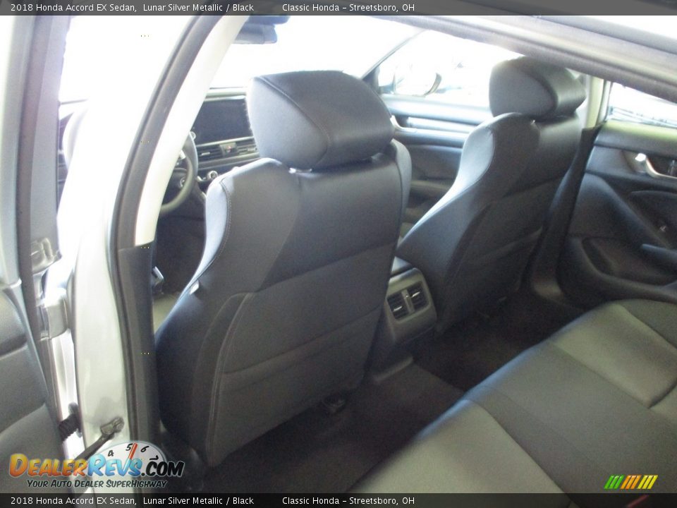 2018 Honda Accord EX Sedan Lunar Silver Metallic / Black Photo #24