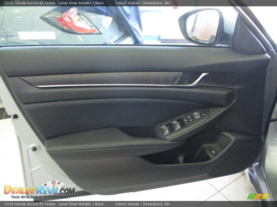 2018 Honda Accord EX Sedan Lunar Silver Metallic / Black Photo #26