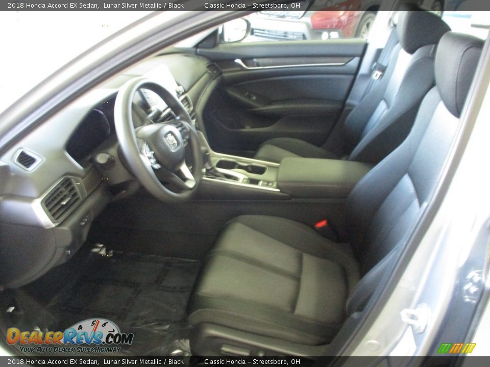2018 Honda Accord EX Sedan Lunar Silver Metallic / Black Photo #28