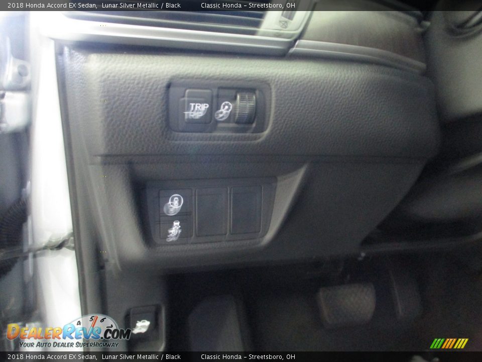 2018 Honda Accord EX Sedan Lunar Silver Metallic / Black Photo #29