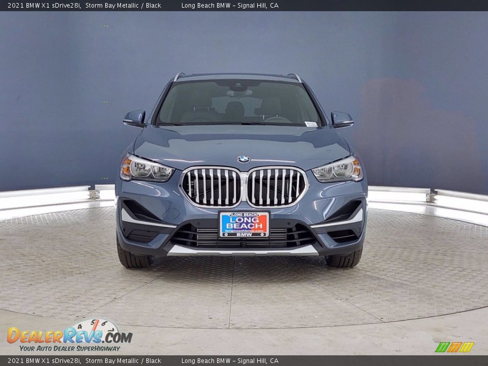 2021 BMW X1 sDrive28i Storm Bay Metallic / Black Photo #2